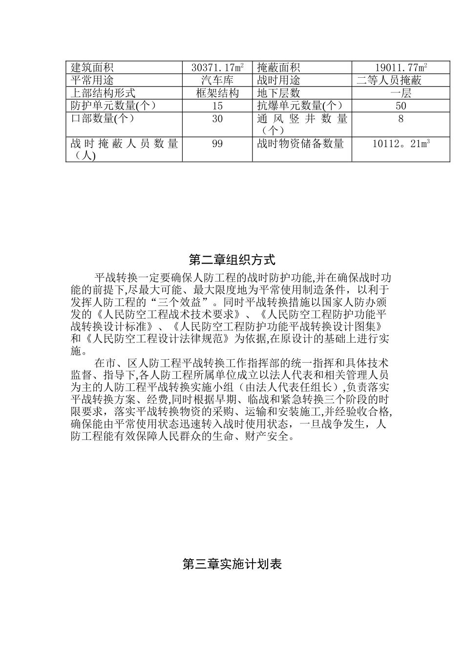 人防工程平战转换预案_第3页