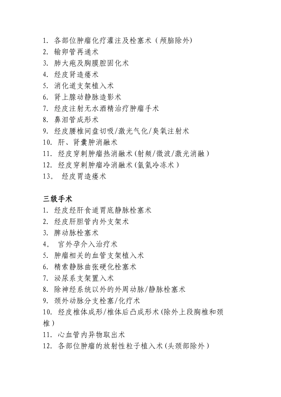 介入医师资质授权及分级管理_第3页