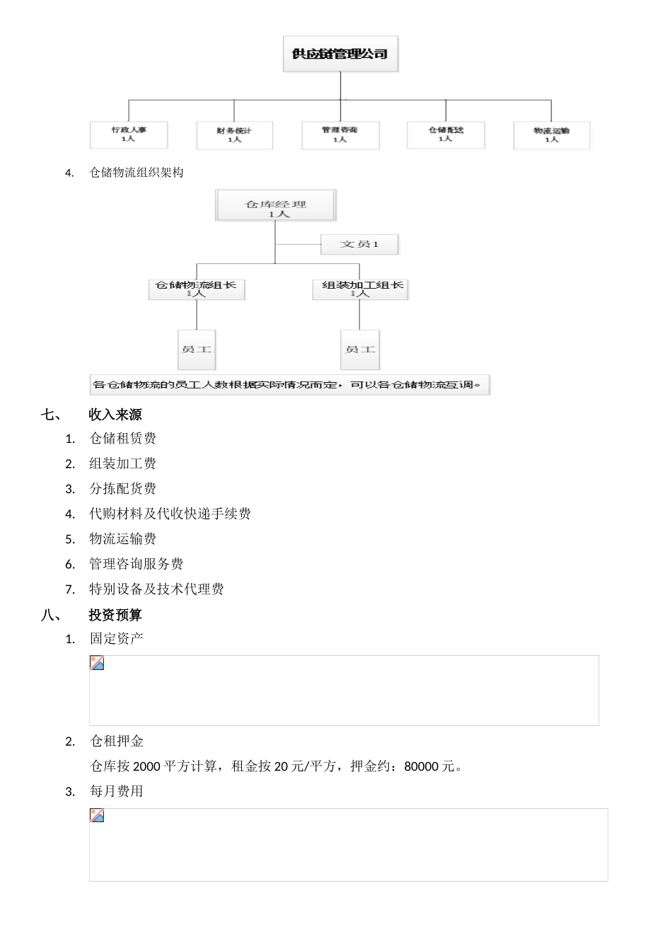 仓储物流投资项目计划书_第3页