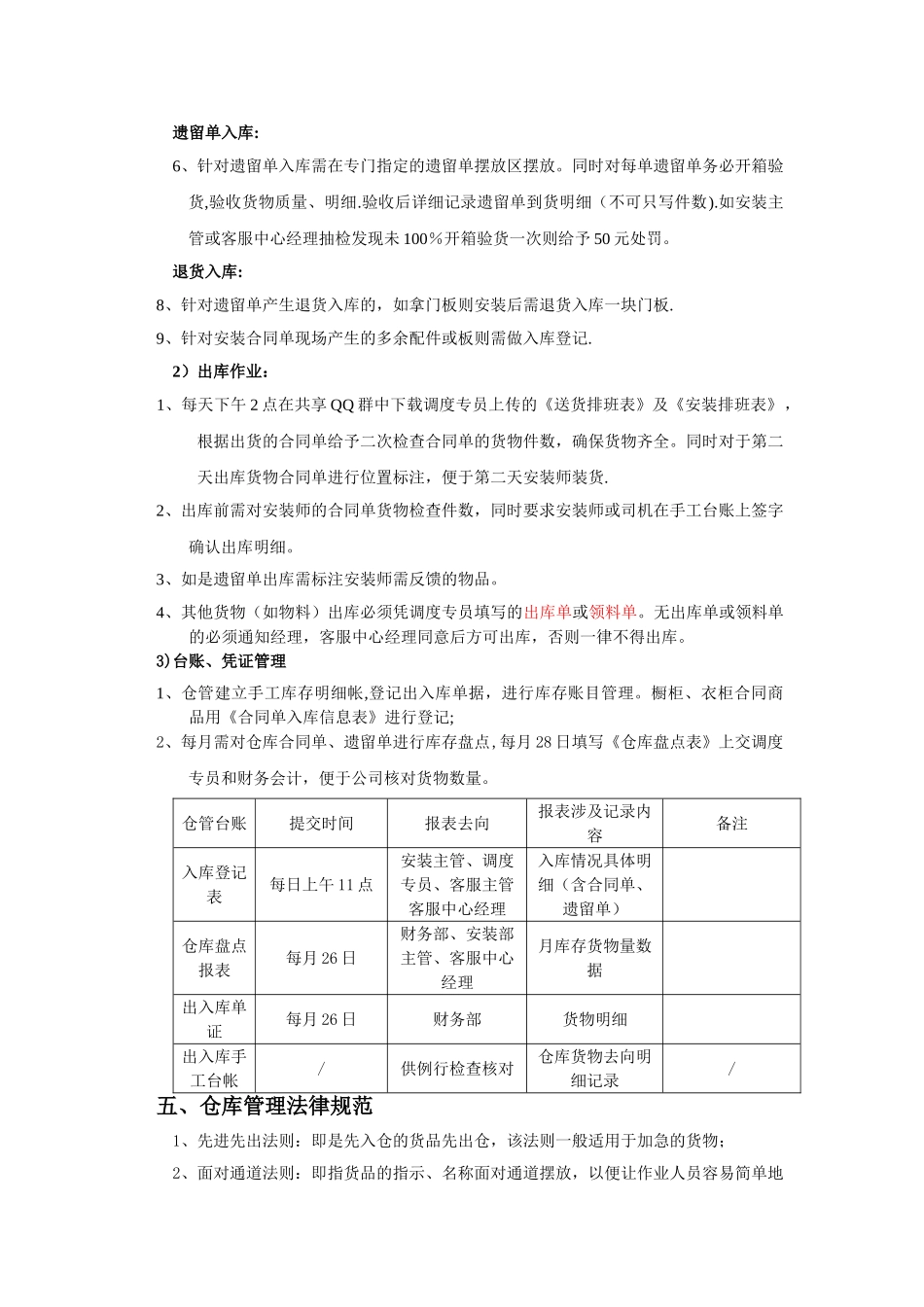 仓库管理工作规范_第2页