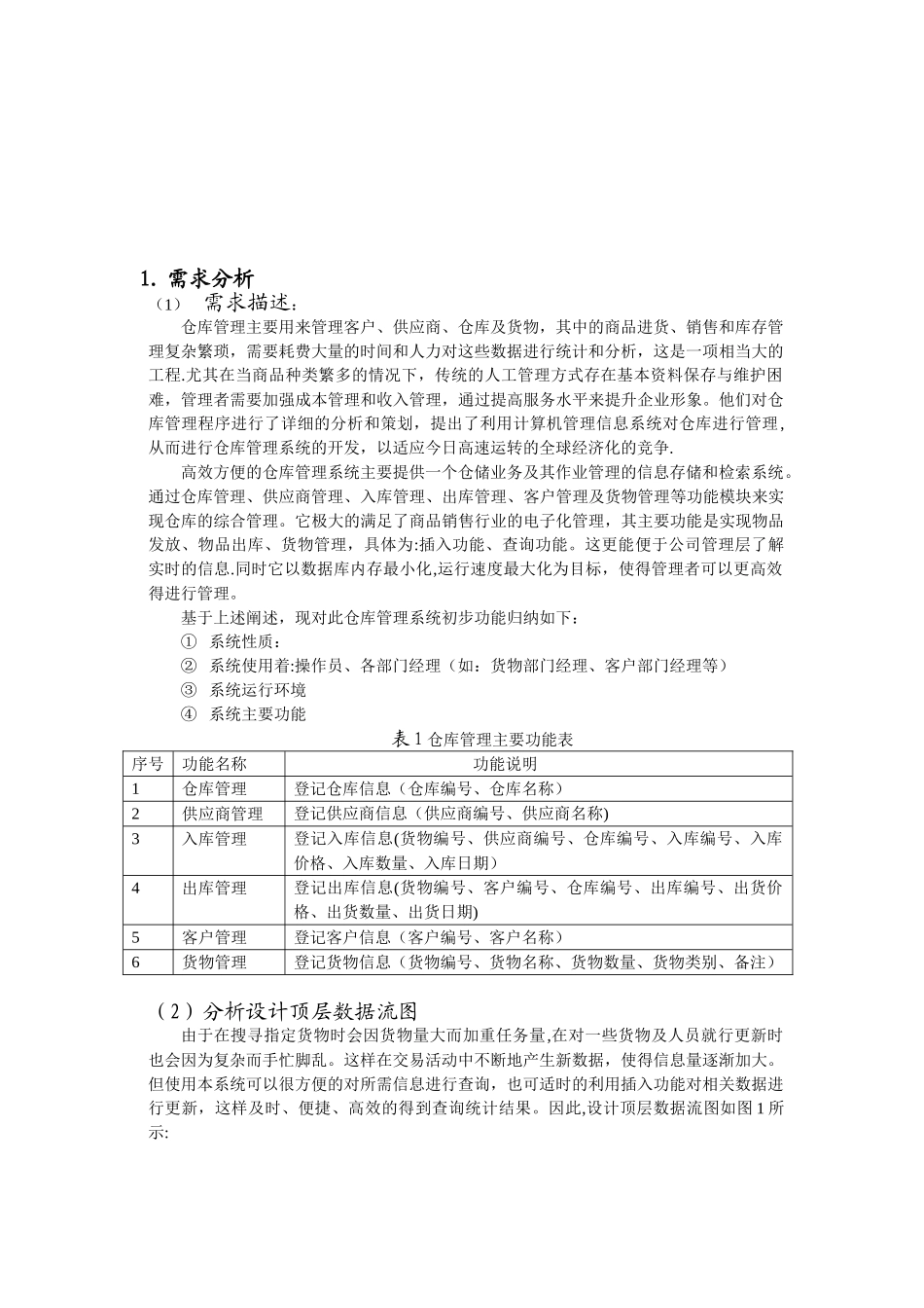 仓库管理系统数据库设计_第2页