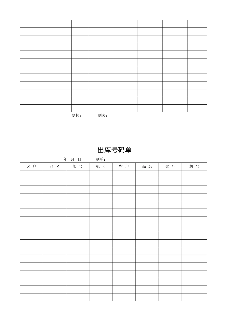 仓库管理表格出入库_第2页
