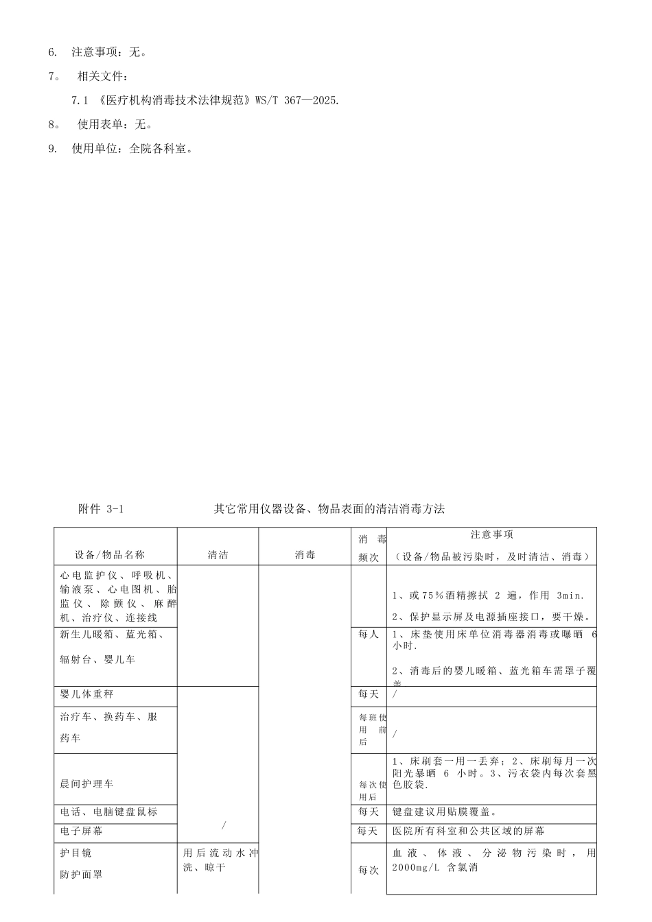 仪器清洁消毒管理制度_第2页