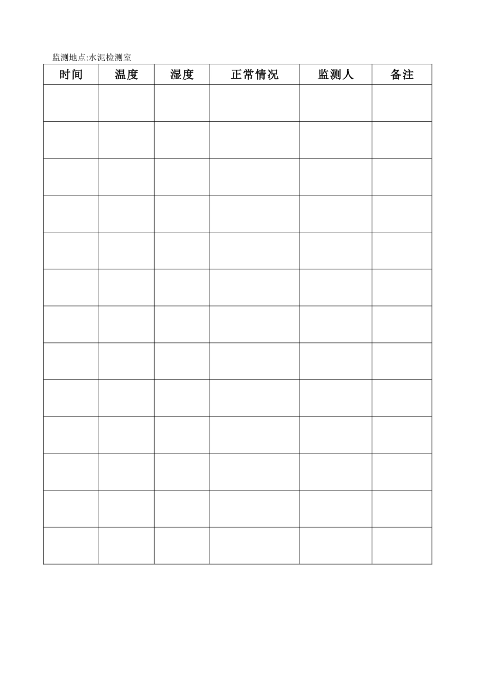 仪器设备维护保养记录使用记录_第3页
