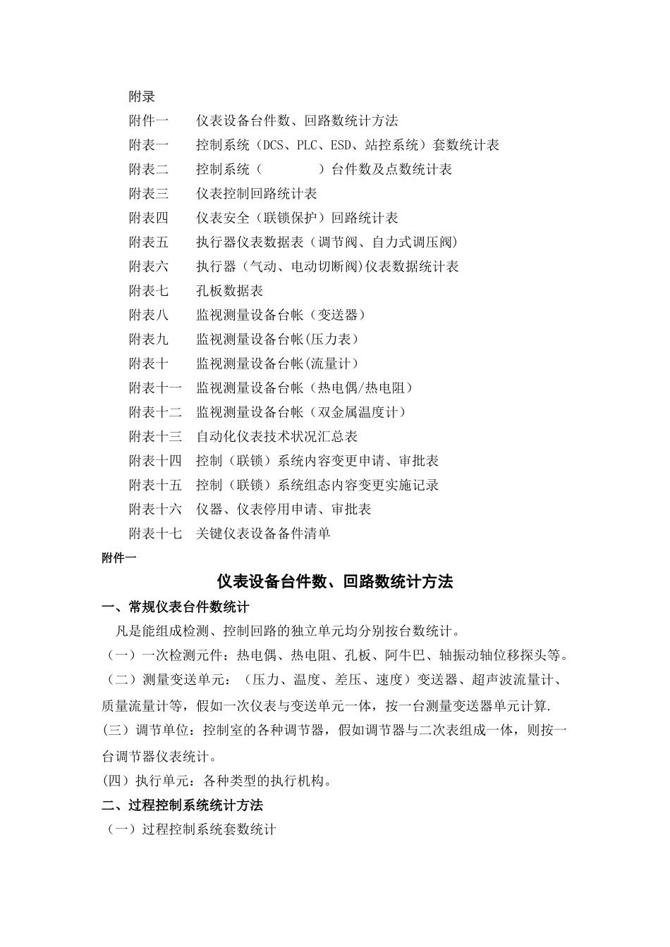 仪表及自动设备管理台帐_第1页