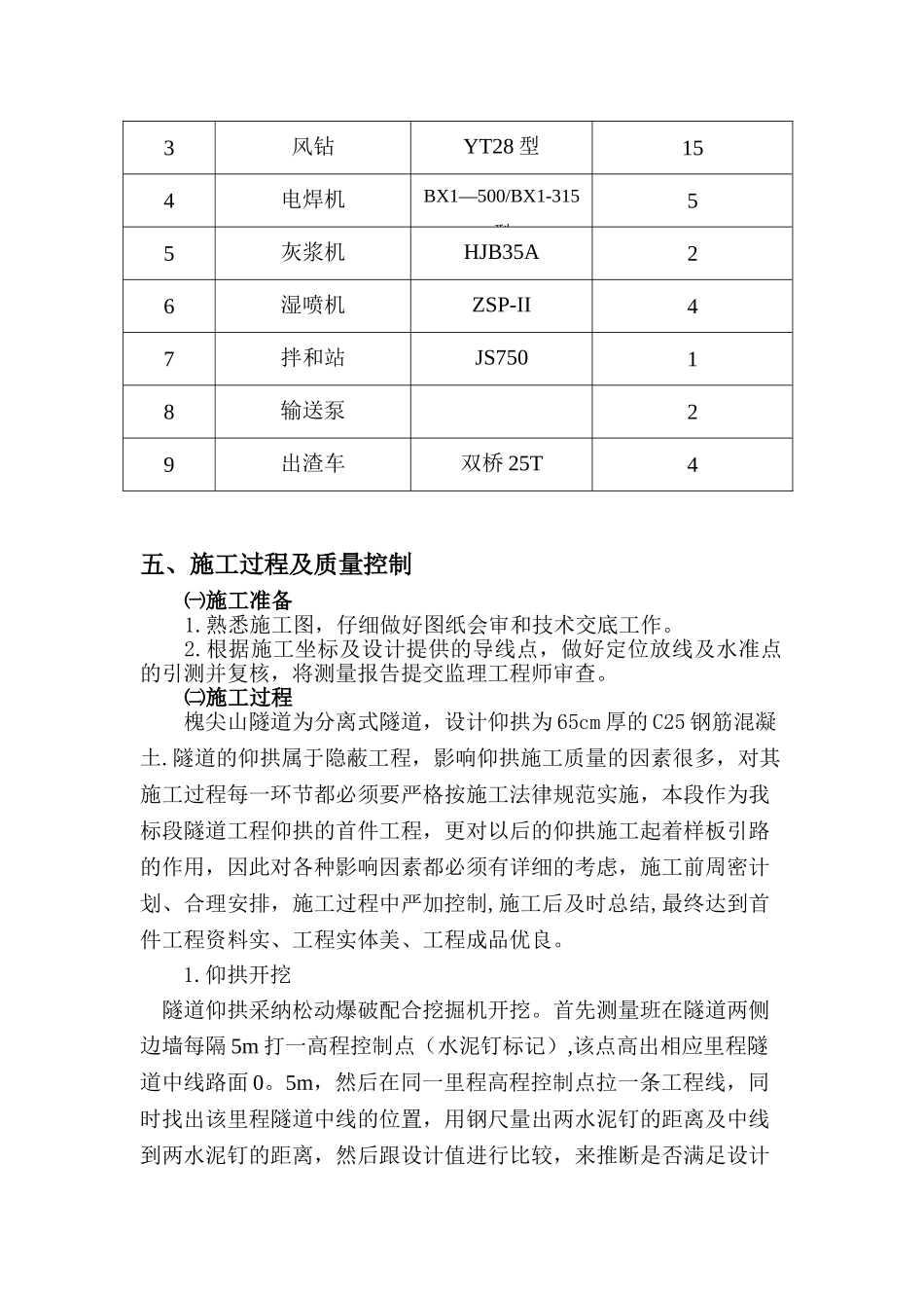 仰拱首件工程施工总结_第2页