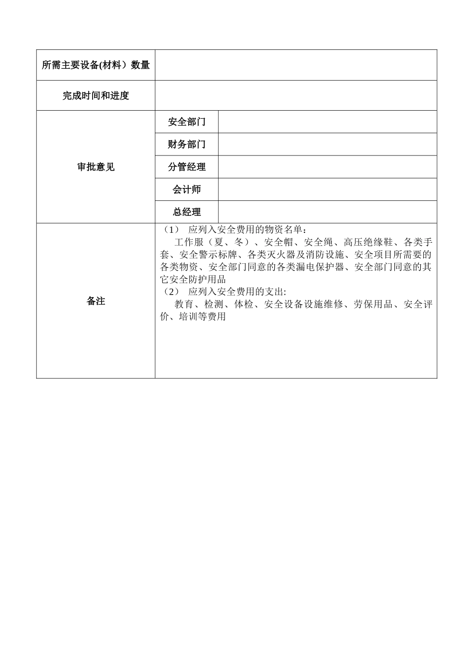 企业安全生产费用使用台账表_第3页