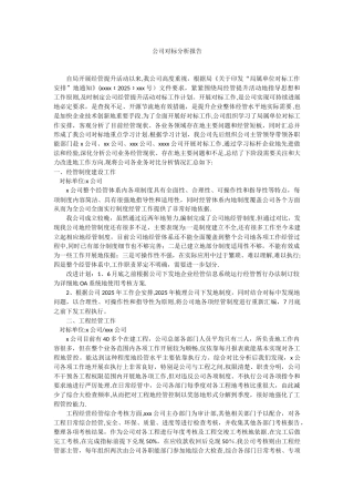 企业对标研究报告