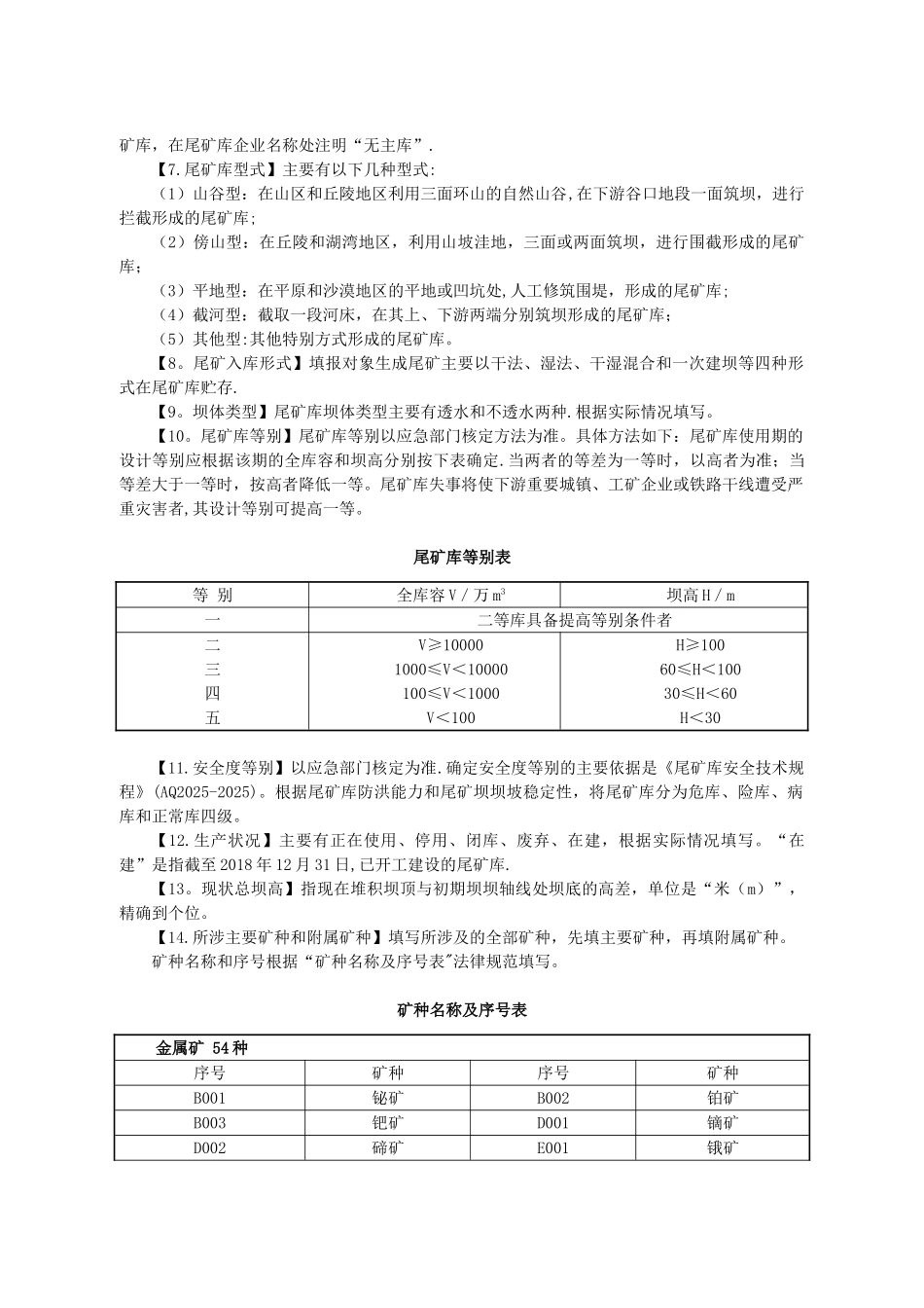 企业尾矿库污染防治方案编制大纲_第3页