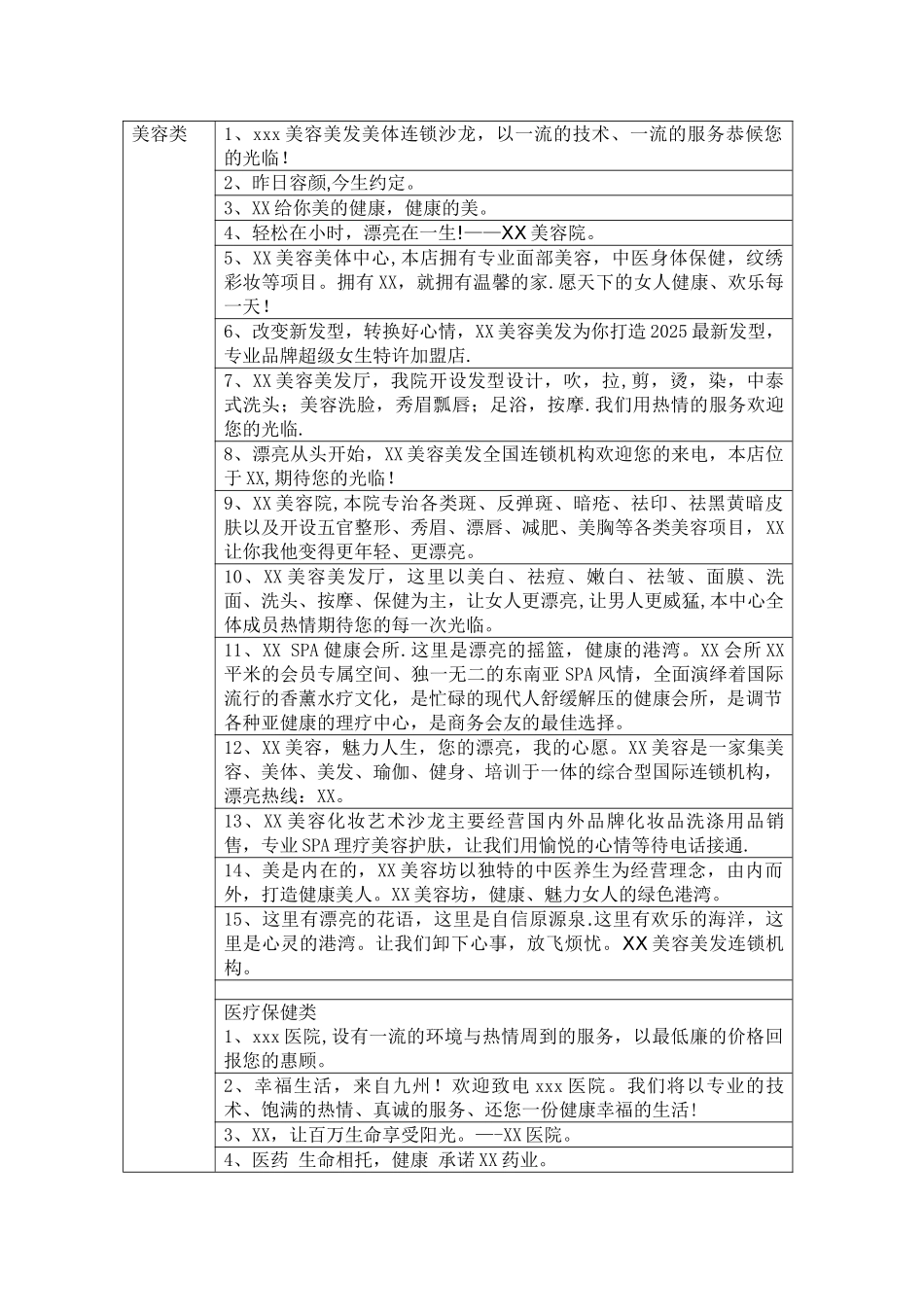 企业彩铃台词模板_第2页