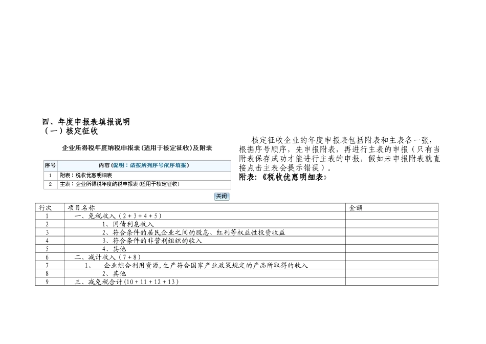企业所得税年报表填报说明_第2页