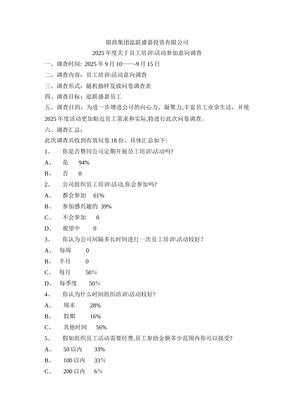 企业文化建设活动调查表_第1页