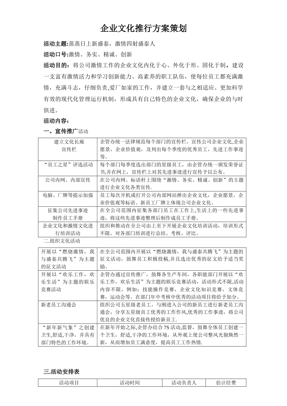 企业文化推行方案策划_第1页