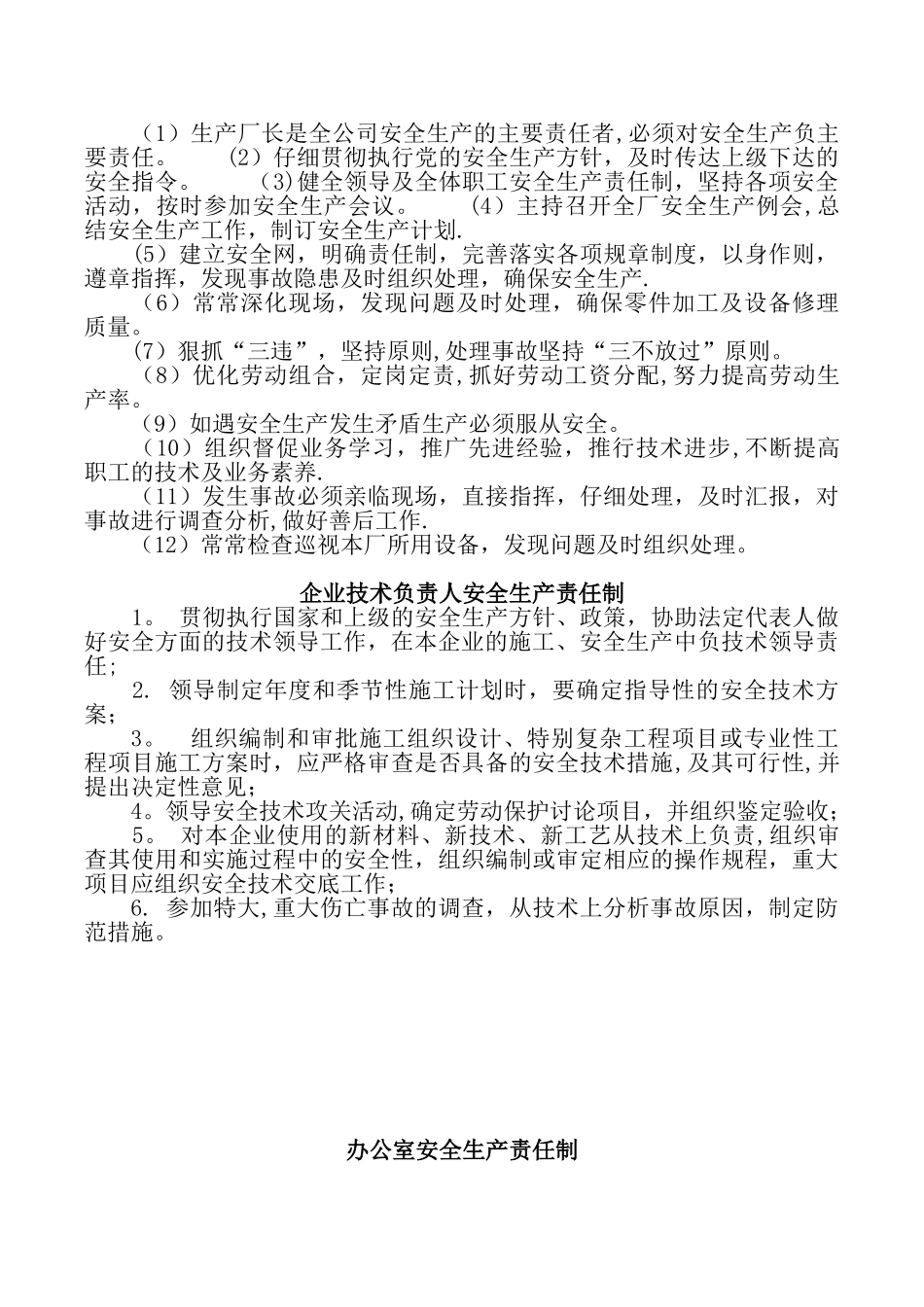 企业法定代表人或主要负责人职责_第3页