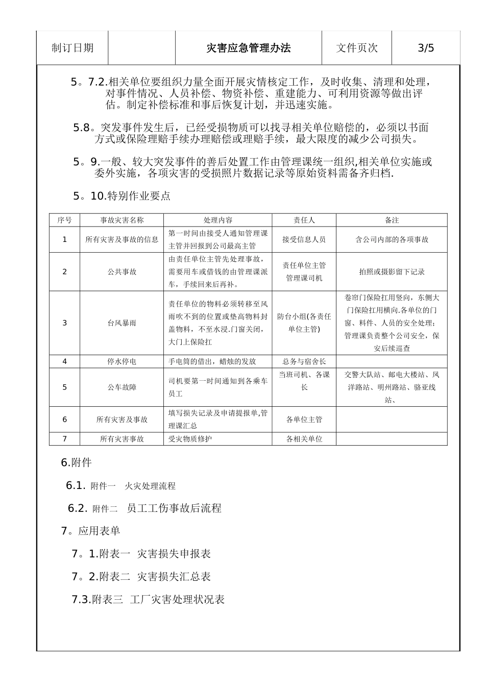 企业灾害应对管理办法_第3页