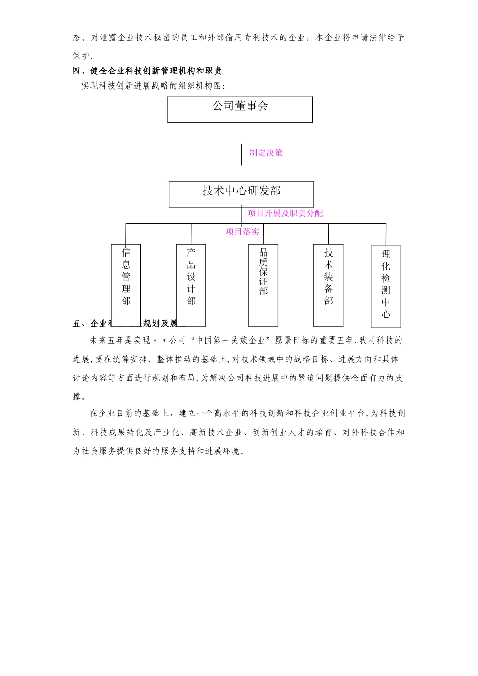 企业科技创新发展计划_第3页