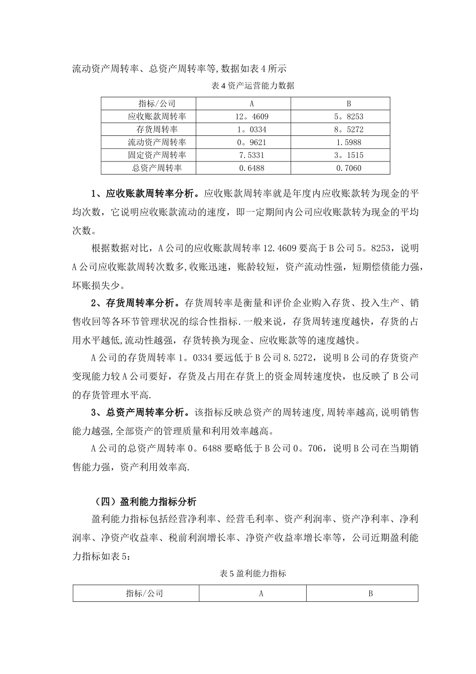 企业财务报表分析范例——两公司对比分析_第3页
