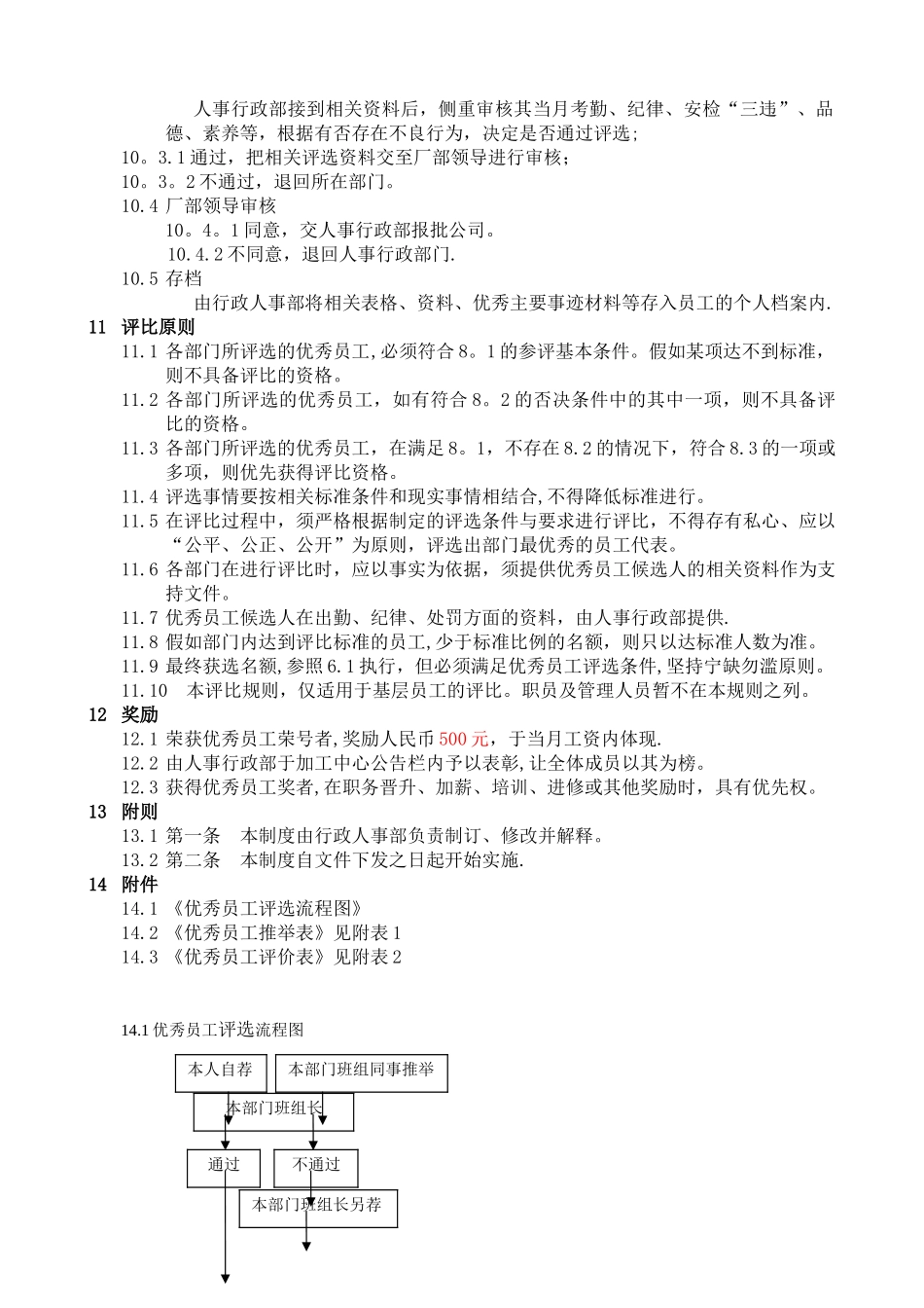 优秀员工评选制度_第3页