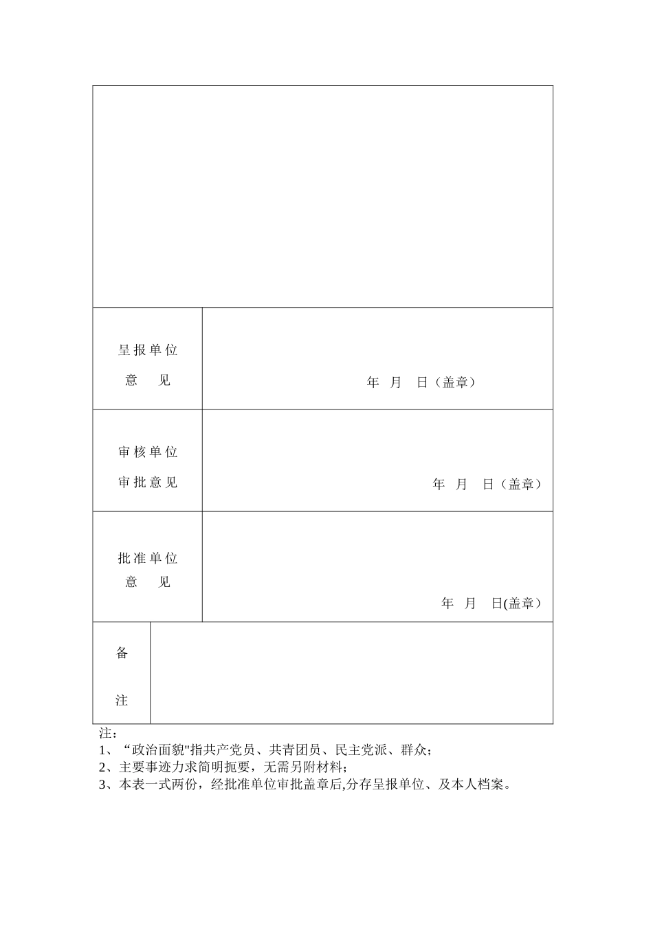 优秀教师审批表_第3页
