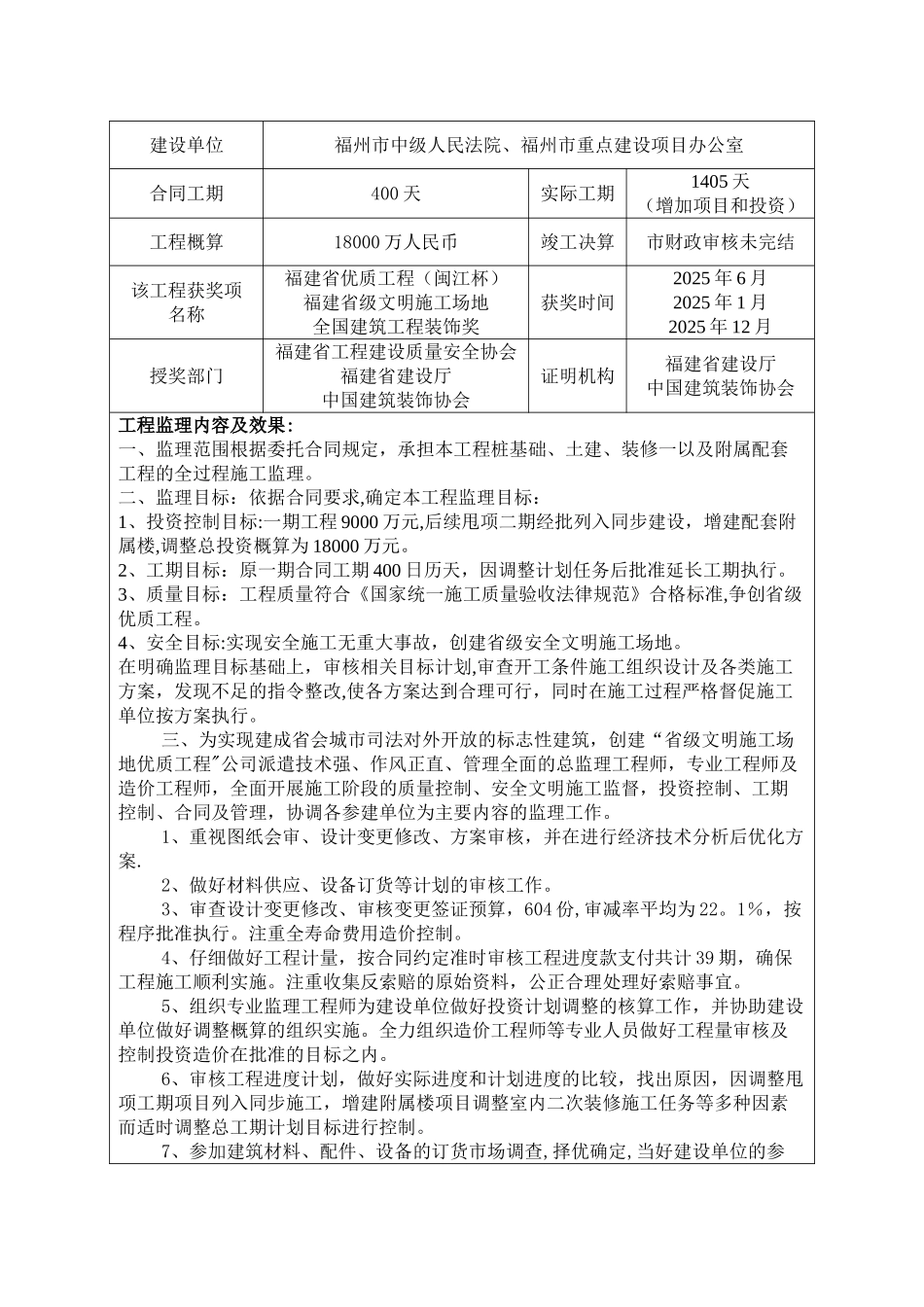 优秀监理工程师申报表_第3页