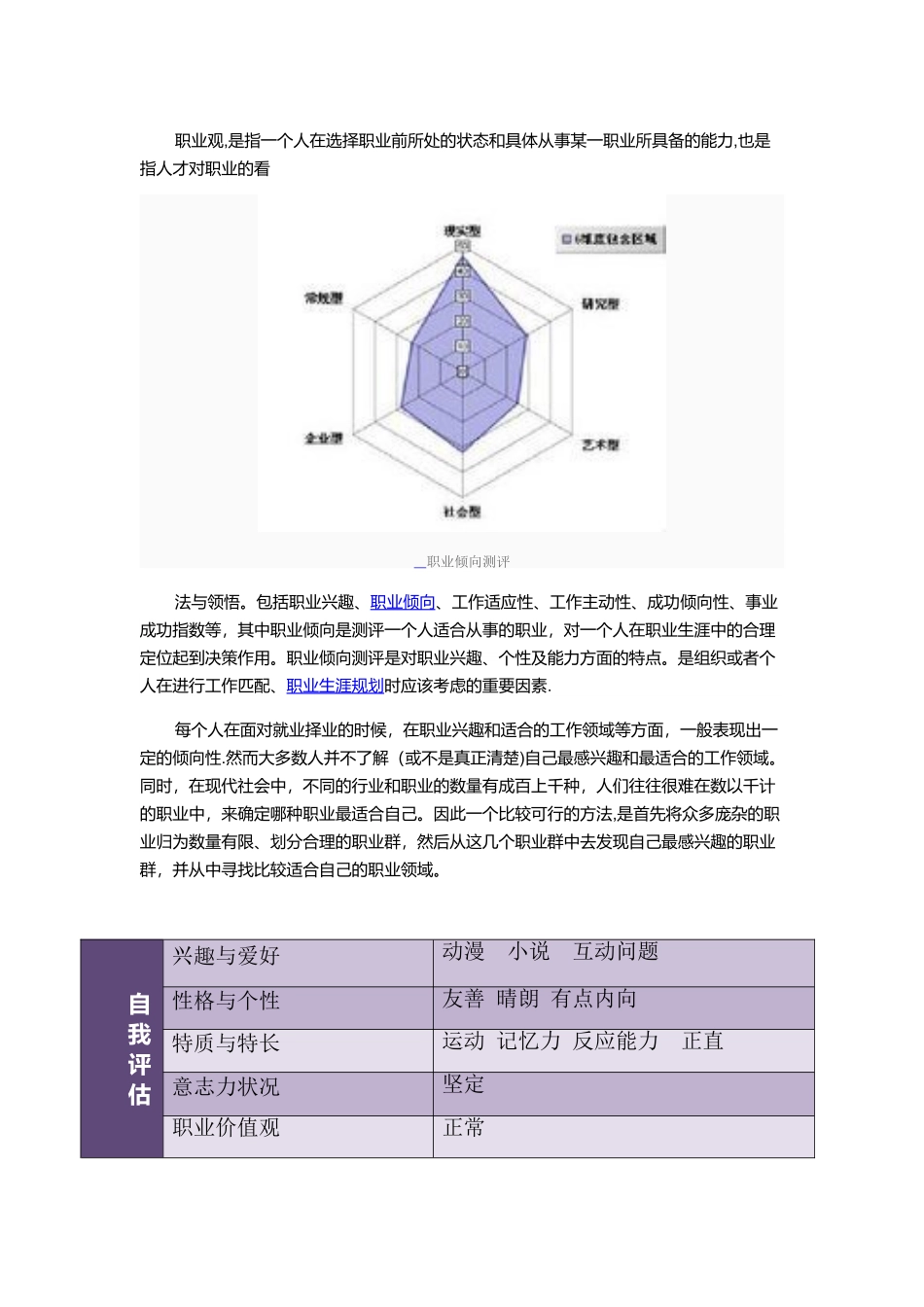 会计专业大学生人生规划_第3页