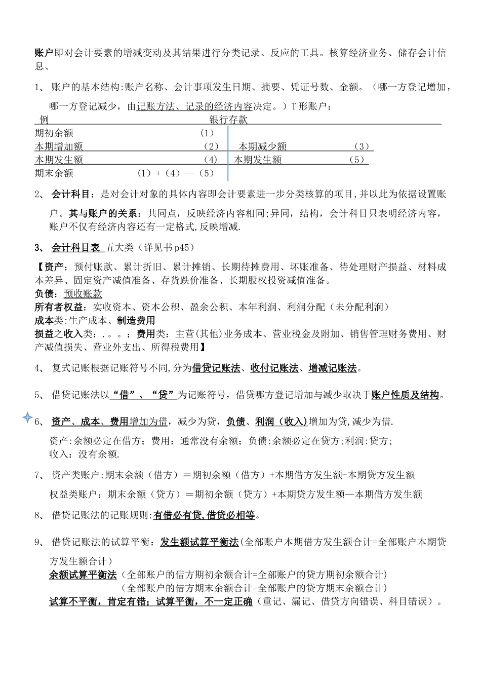 会计基础知识重点_第3页