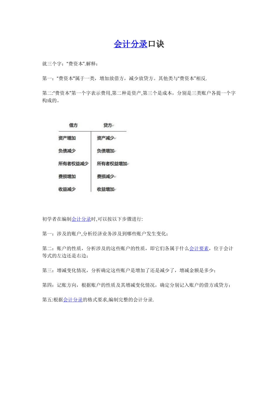 会计科目背诵顺口溜_第2页