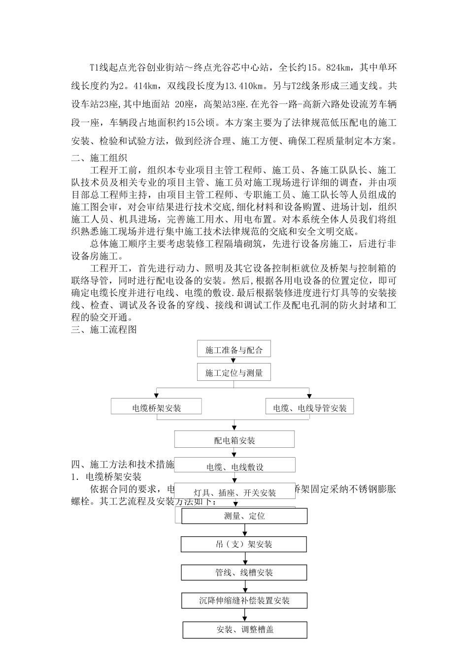 低压配电系统施工方案_第3页