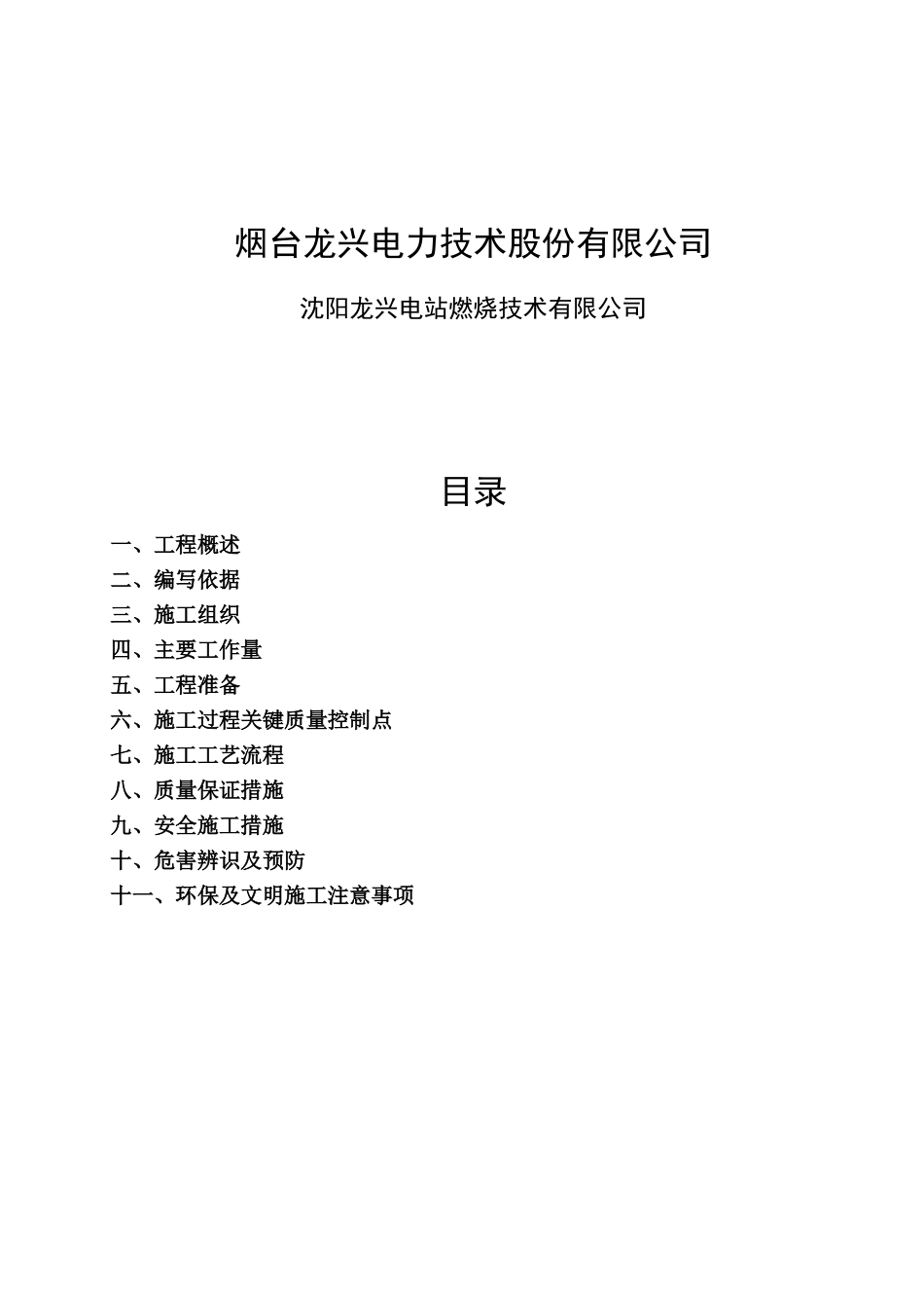 低氮燃烧器改造施工方案_第2页