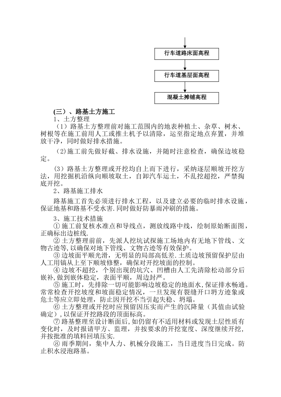 住宅小区道路施工技术交底_第2页