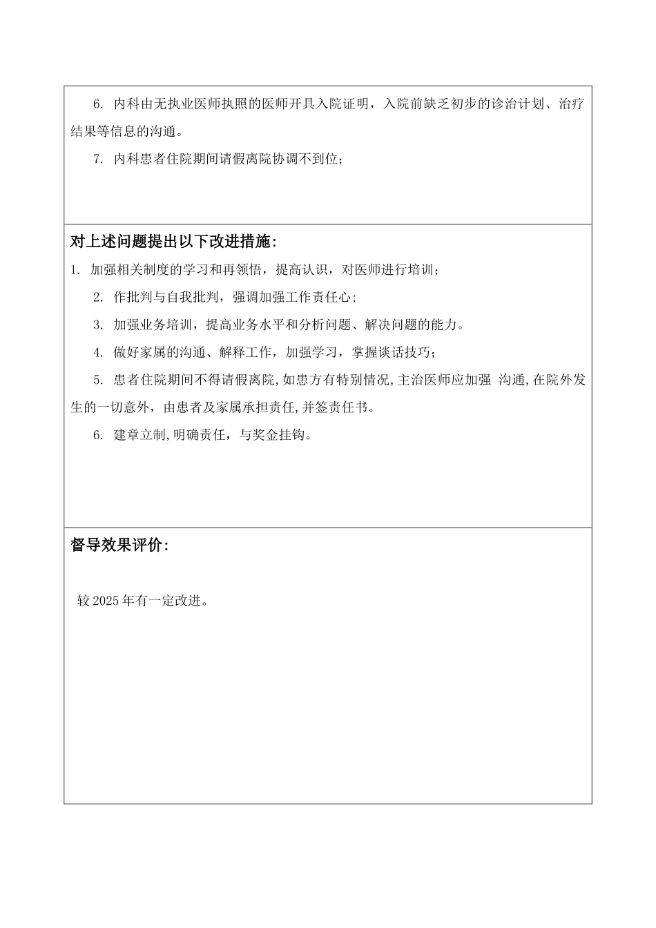 住院、转诊、转科服务流程督导记录_第2页