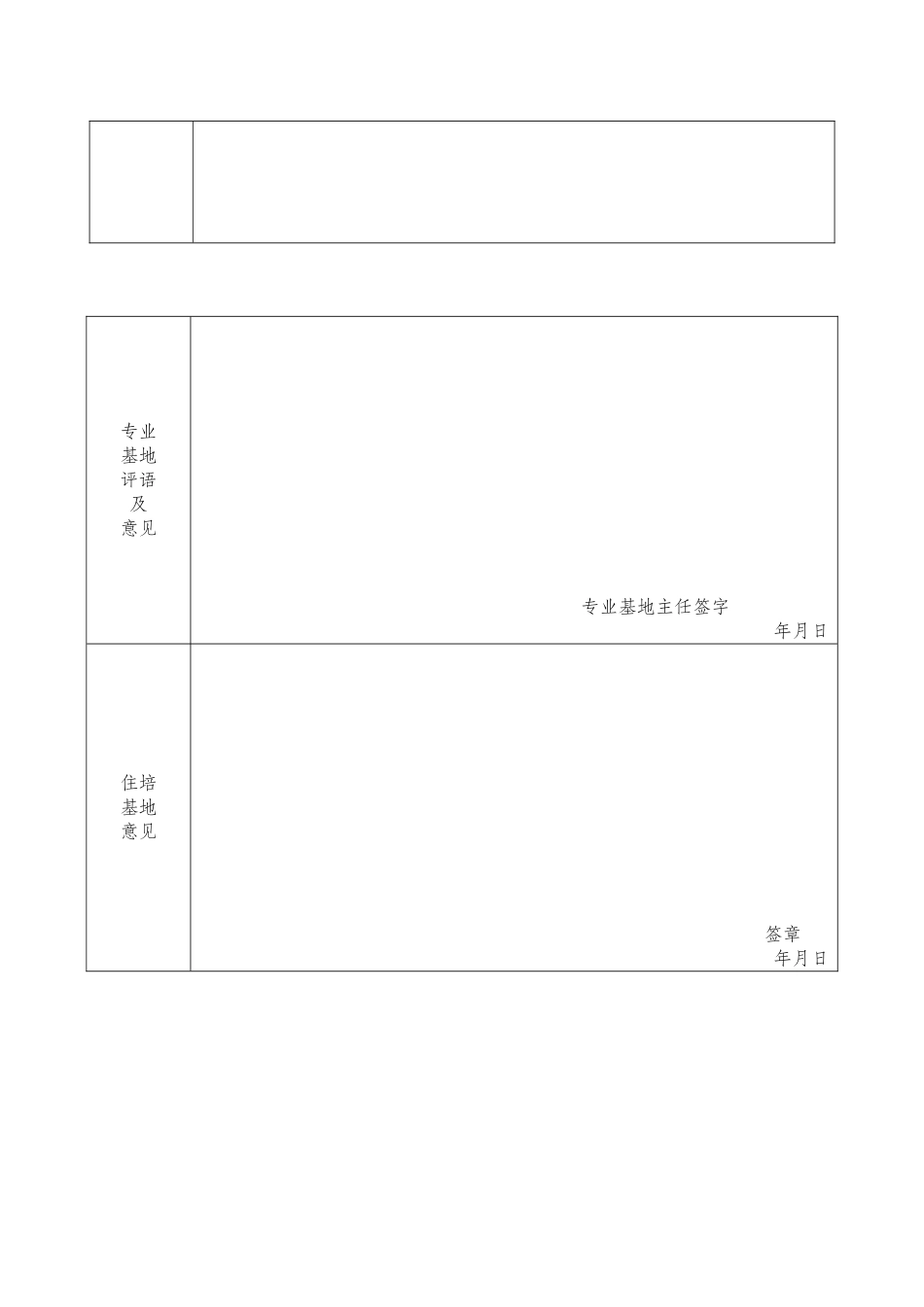 住院医师规培学员2025年度考核表_第3页