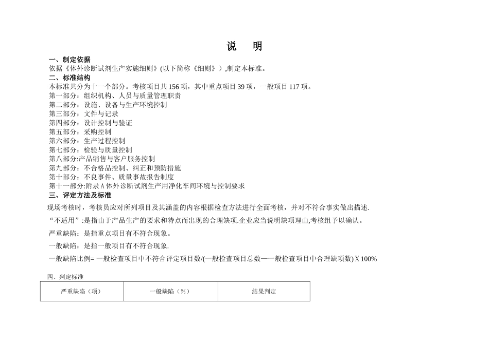 体外诊断试剂生产企业质量管理体系考核评定标准_第2页
