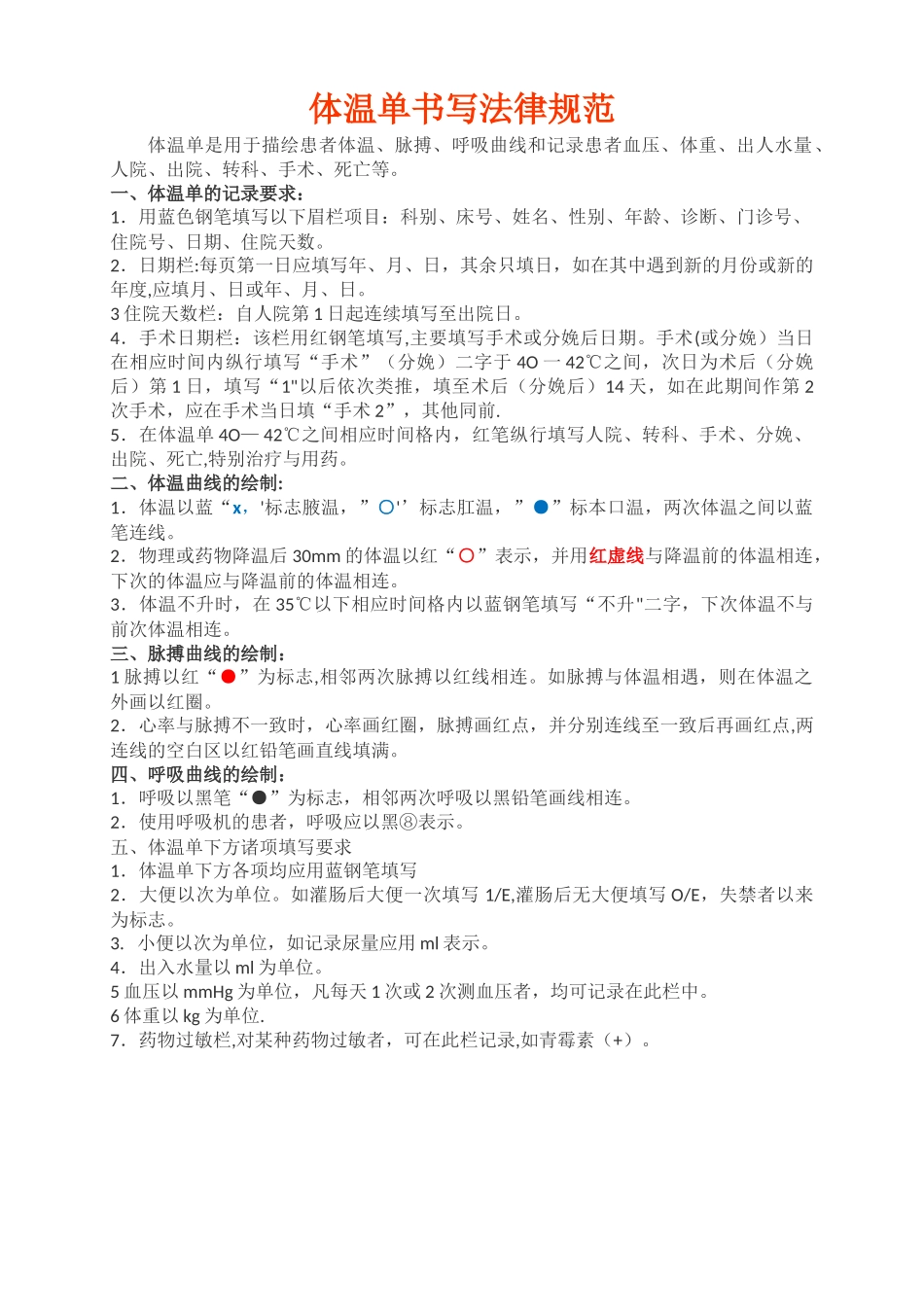 体温单书写规范79781_第1页