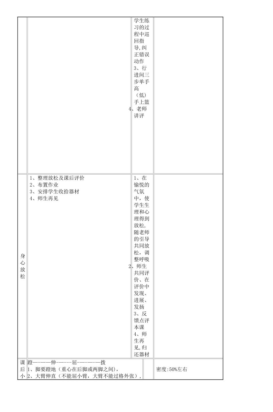 体育与健康教学设计方案_第3页