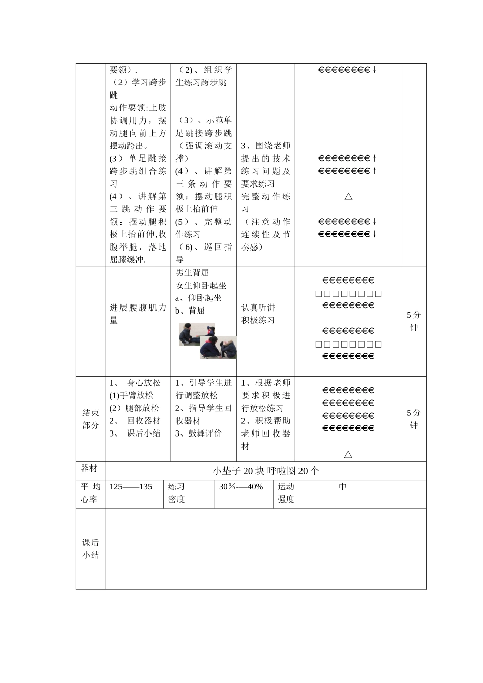 体育立定三级跳远新教案_第3页
