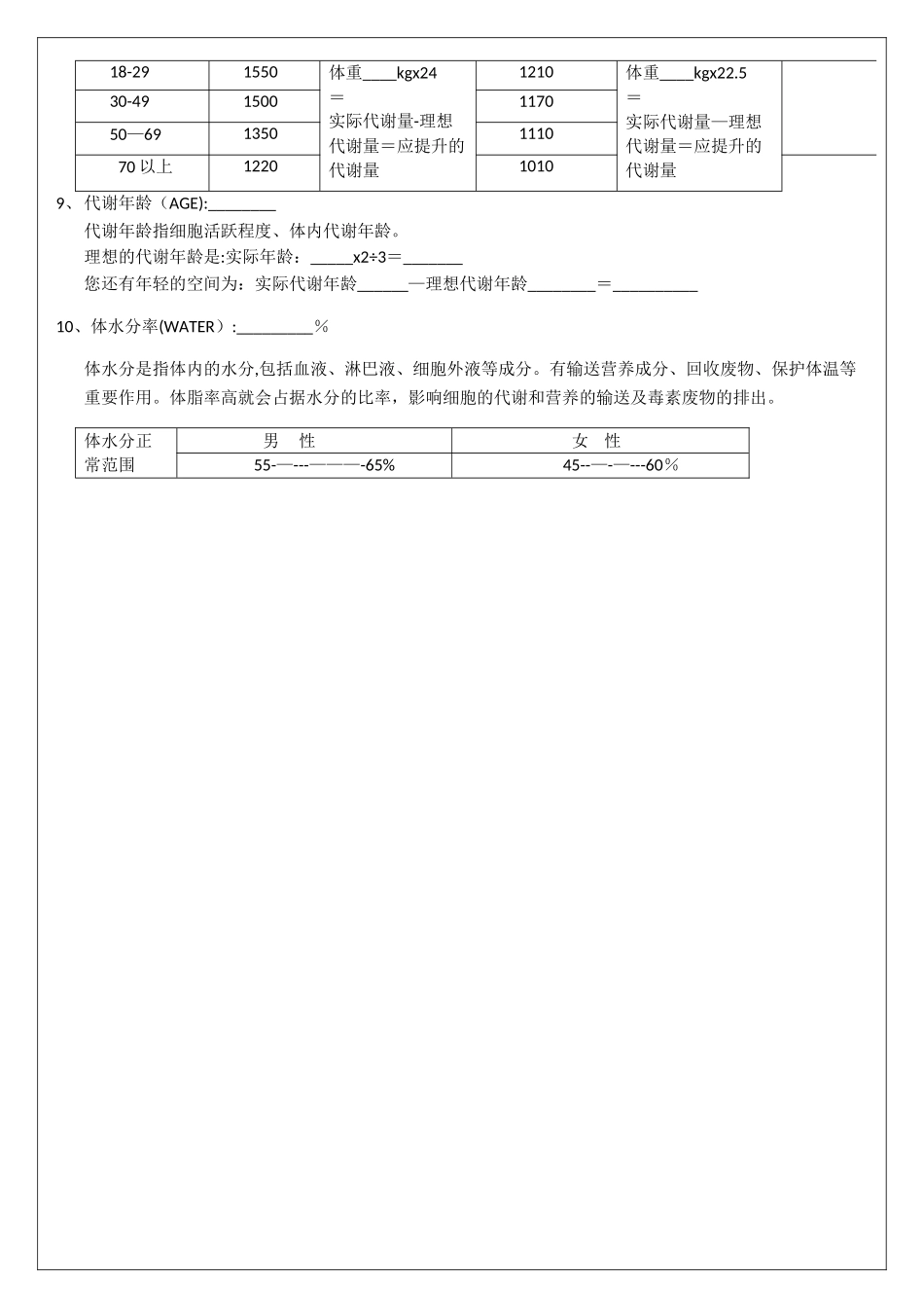 体脂测量分析表_第2页