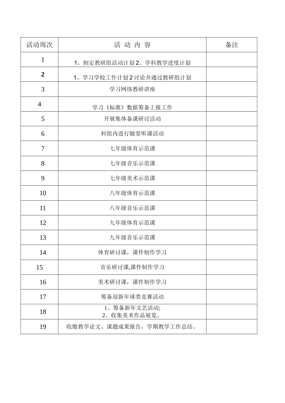 体音美教研组工作计划_第3页