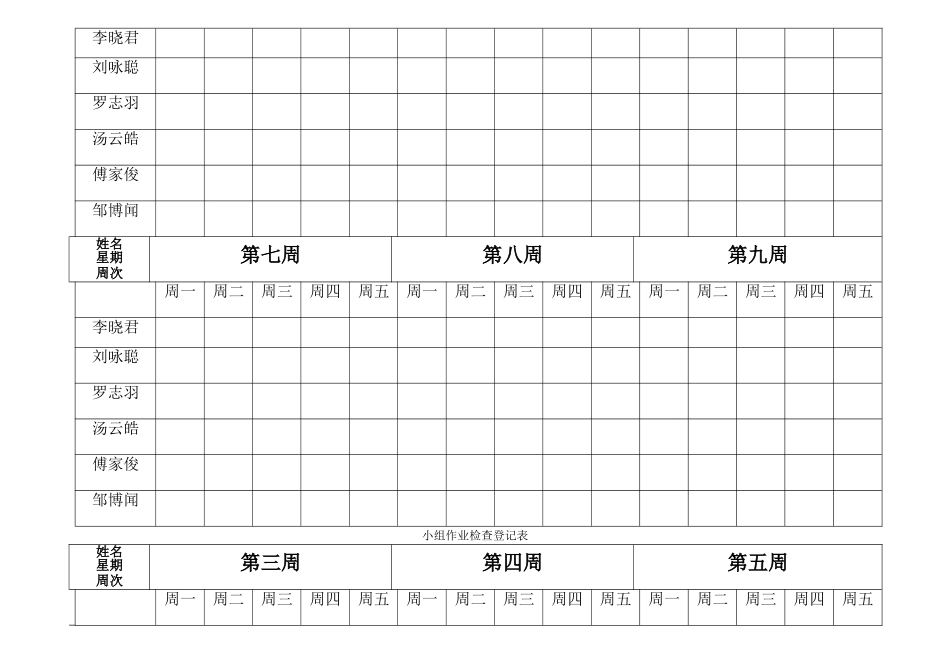 作业检查登记表_第3页