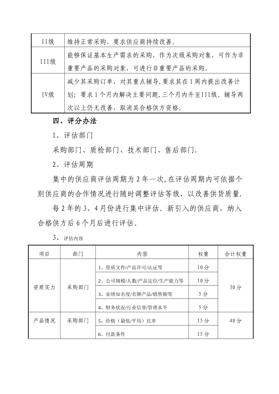 供应商分级管理制度68385_第3页