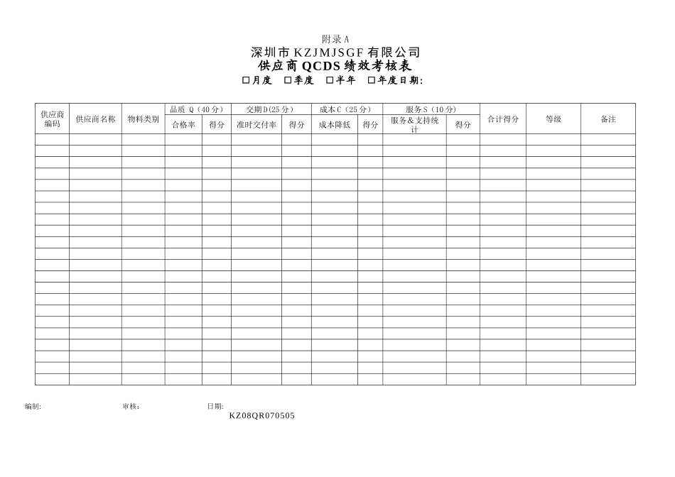 供应商管理表单_第1页