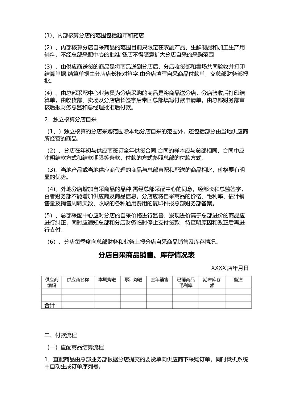 供应商结算制度_第2页