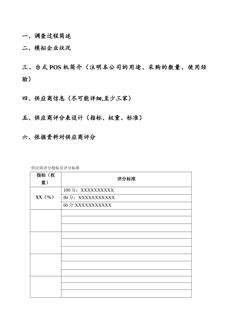 供应商调查报告模板_第2页