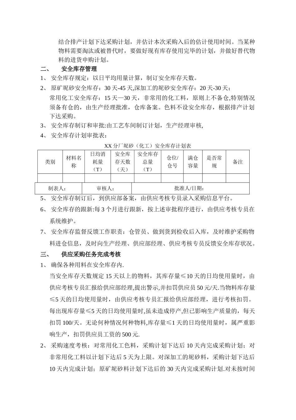 供应部采购管理制度_第2页