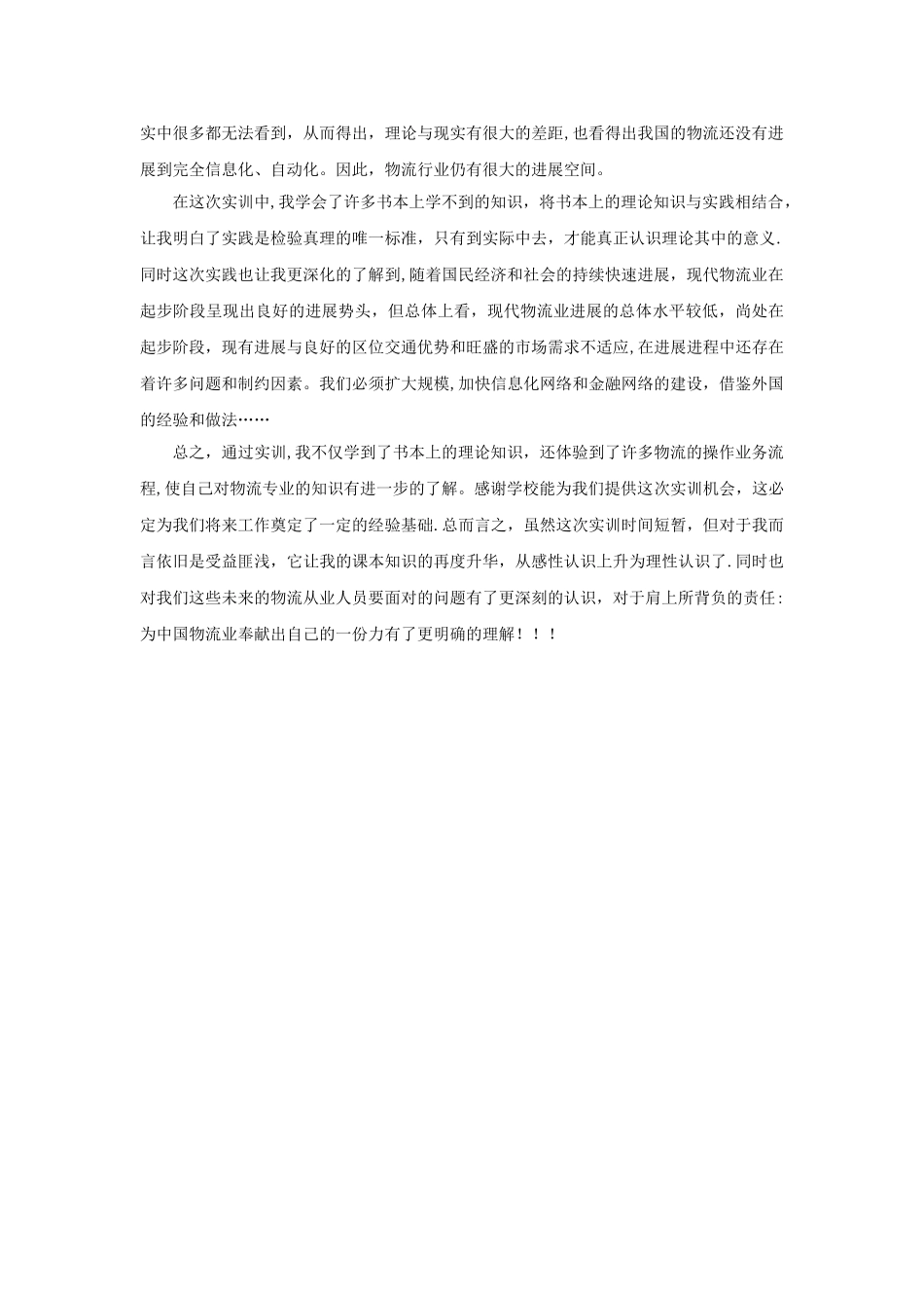 供应链管理实训报告_第2页