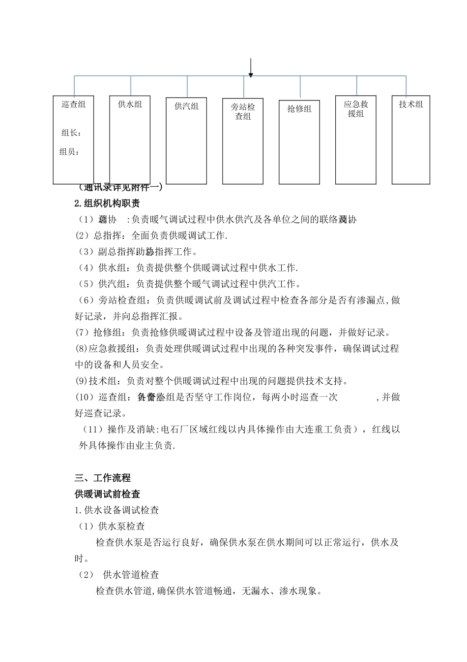 供暖系统调试方案模板_第2页