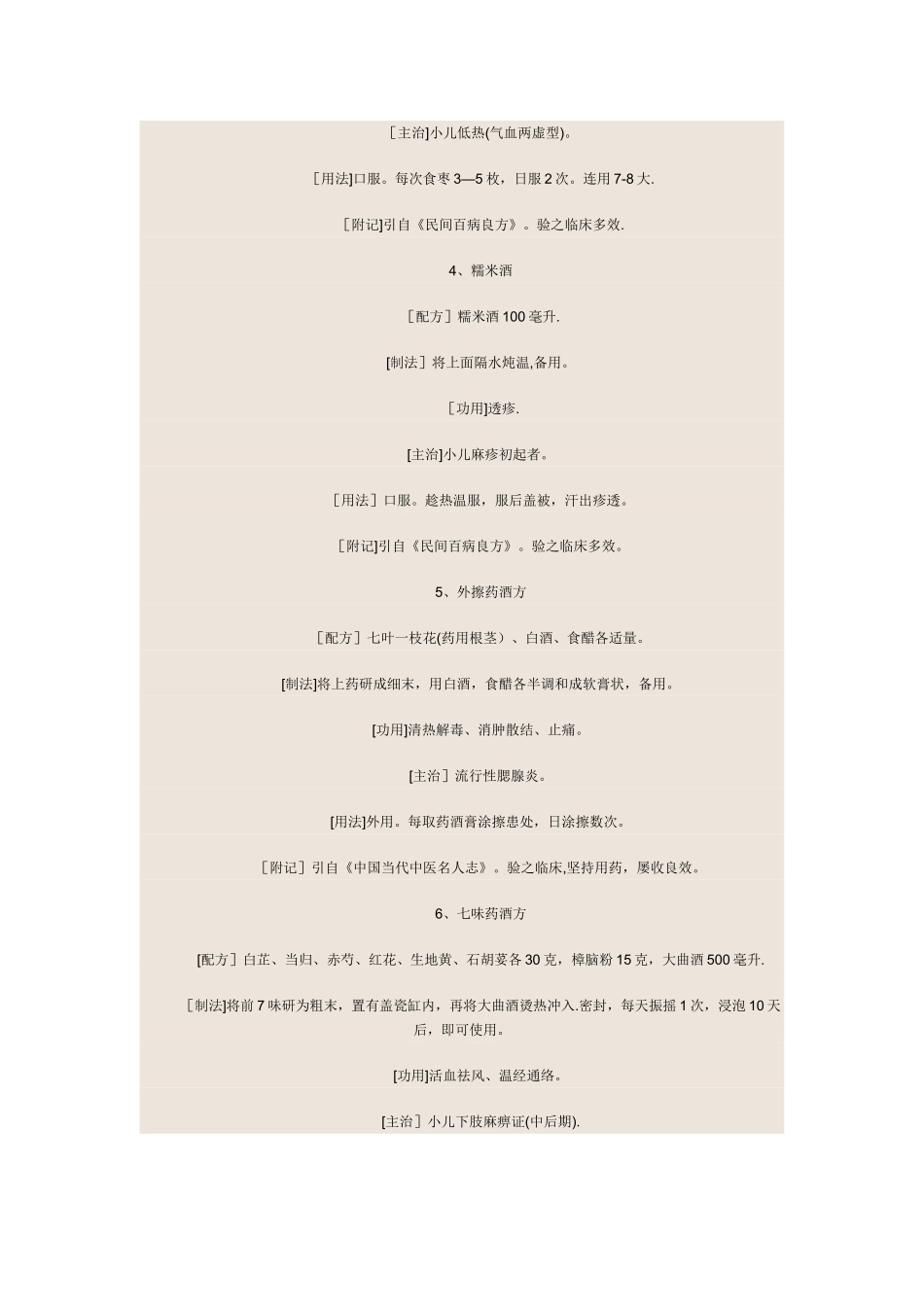 保健药酒配方大全_第2页