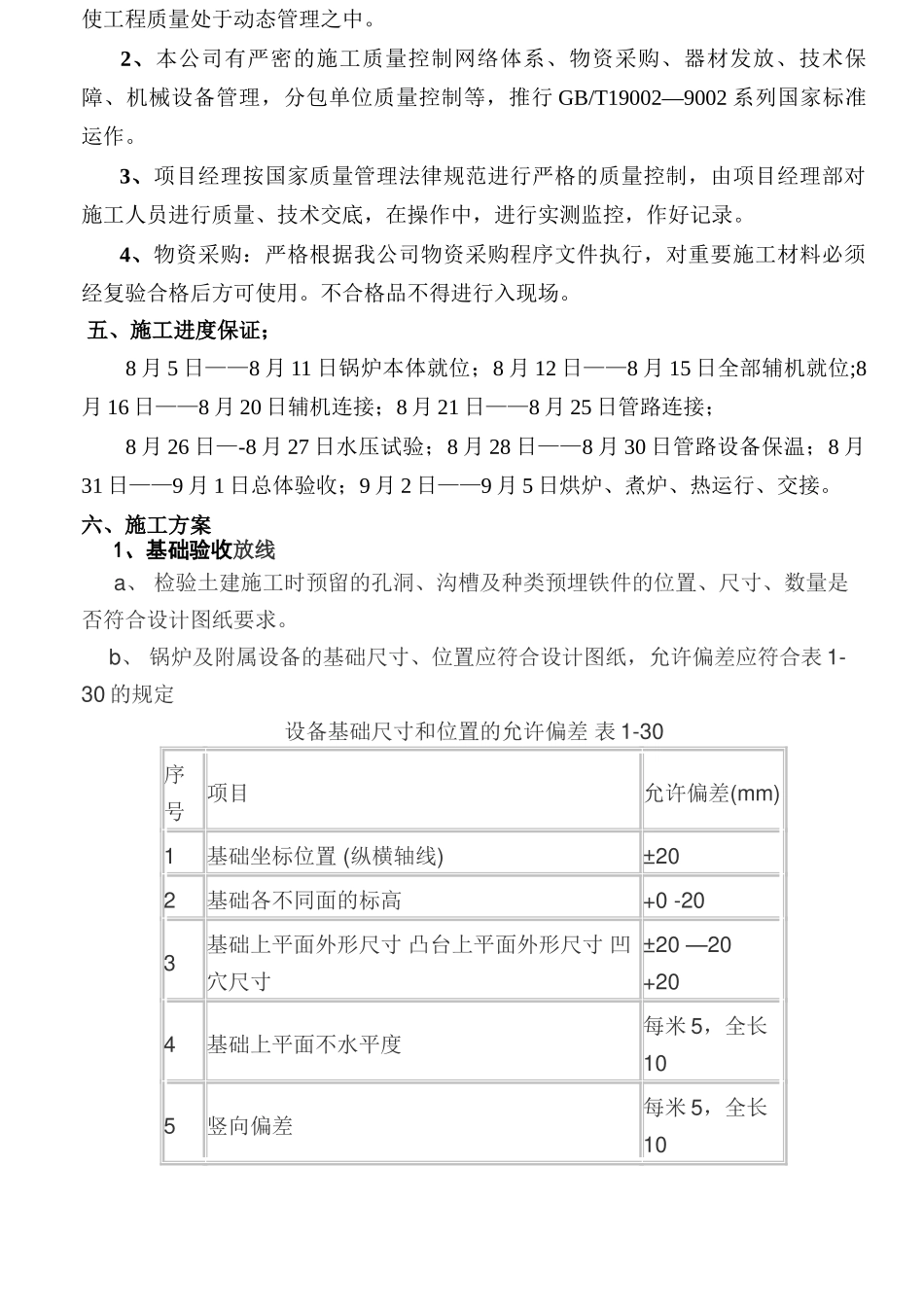 保利集团何翔公司三台锅炉安装施工组织设计方案_第3页
