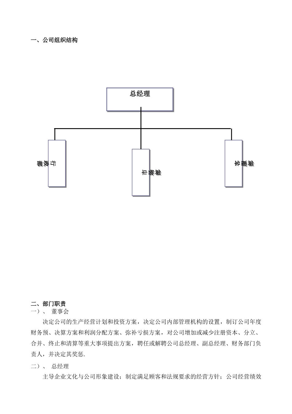 保安公司组织架构、岗位制度及保安管理制度_第3页