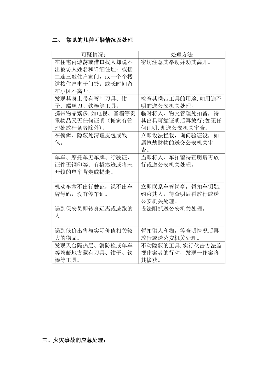 保安对工作上各种突发危急事情的处理方法-管理员应急手册_第2页